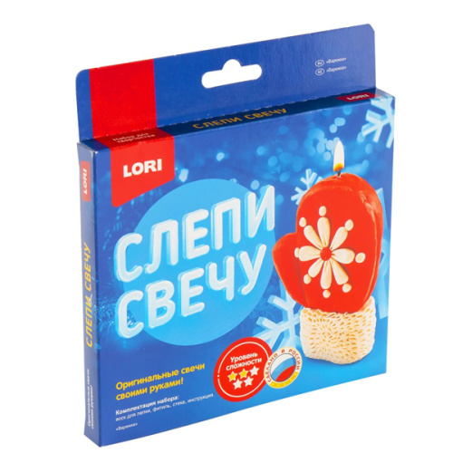 Слепи свечу "Варежка" фото в интернет-магазине Glasker