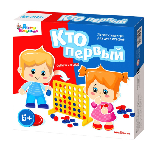 Игра настольная "Кто первый" фото в интернет-магазине Glasker