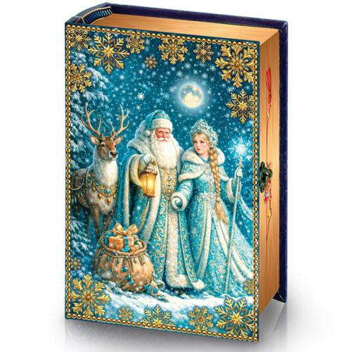 Книга ДМ Снегурочка и Олень, 500г