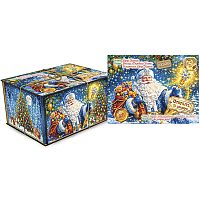 Посылка Дед Мороз в шубе, 700г