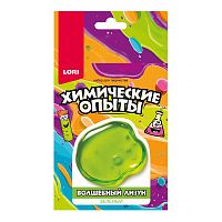 Химические опыты.Волшебный лизун "Зеленый"