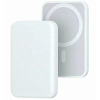 Беспроводное зарядное устройство Magsafe магнитное 5000mA  белый